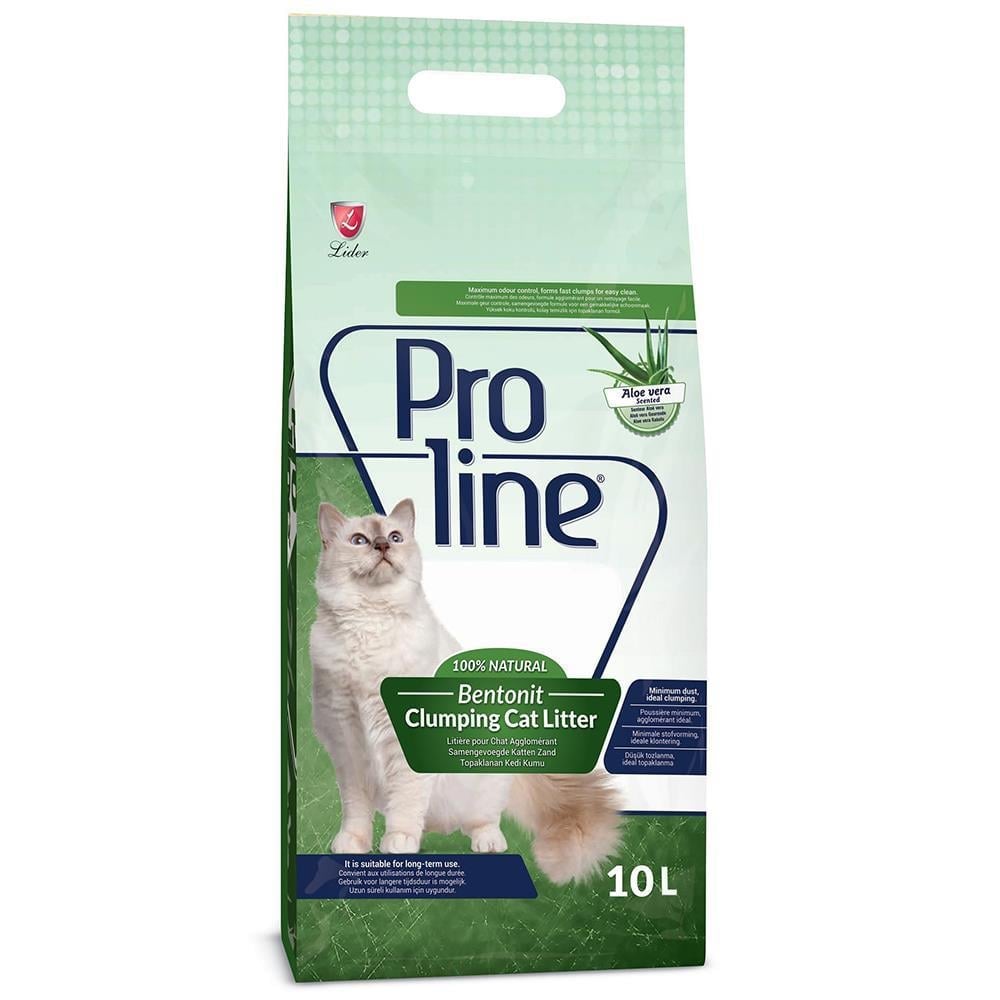 Proline Aloe Veralı Topaklanan Kedi Kumu 10 ltProline