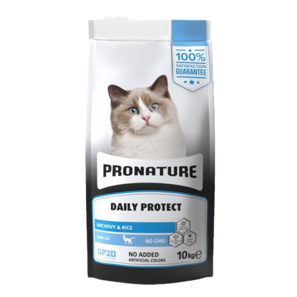 Pronature Hamsili ve Pirinçli Yetişkin Kedi Maması 10 kgPronature