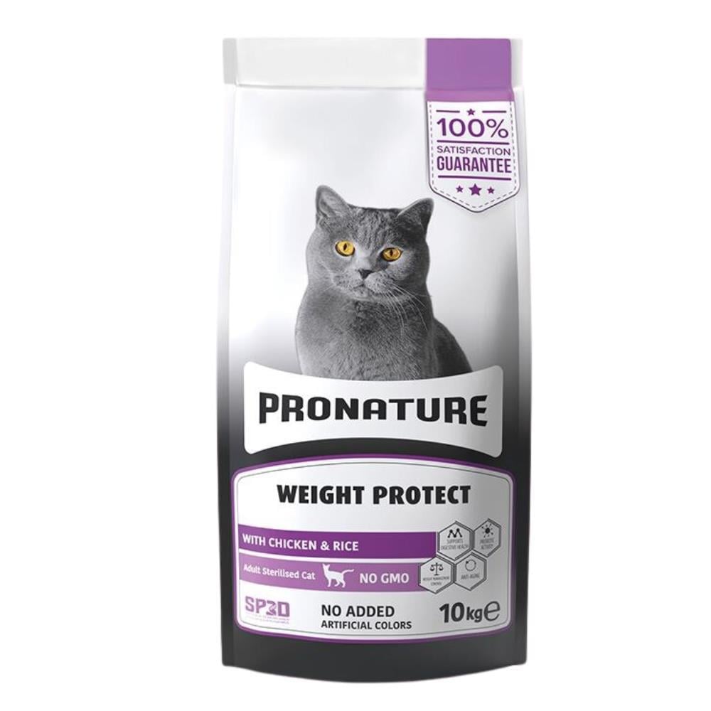 Pronature Tavuklu ve Pirinçli Kısırlaştırılmış Yetişkin Kedi Maması 10 kgPronature
