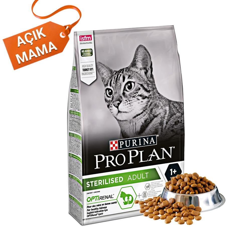 ProPlan Sterilised Alabalıklı Kısır Kedi Maması 3 KG AÇIK MamaPro Plan