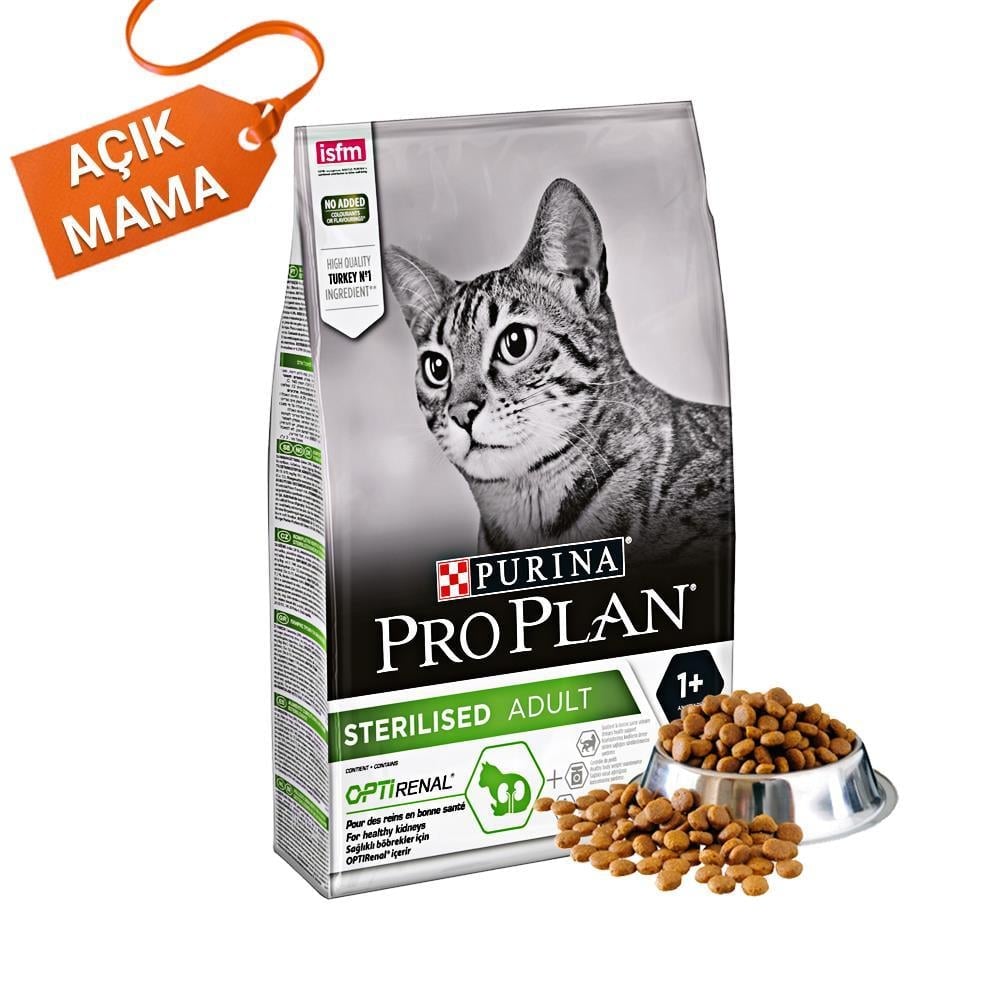 ProPlan Sterilised Alabalıklı Kısır Kedi Maması 1 KG AÇIK MamaPro Plan