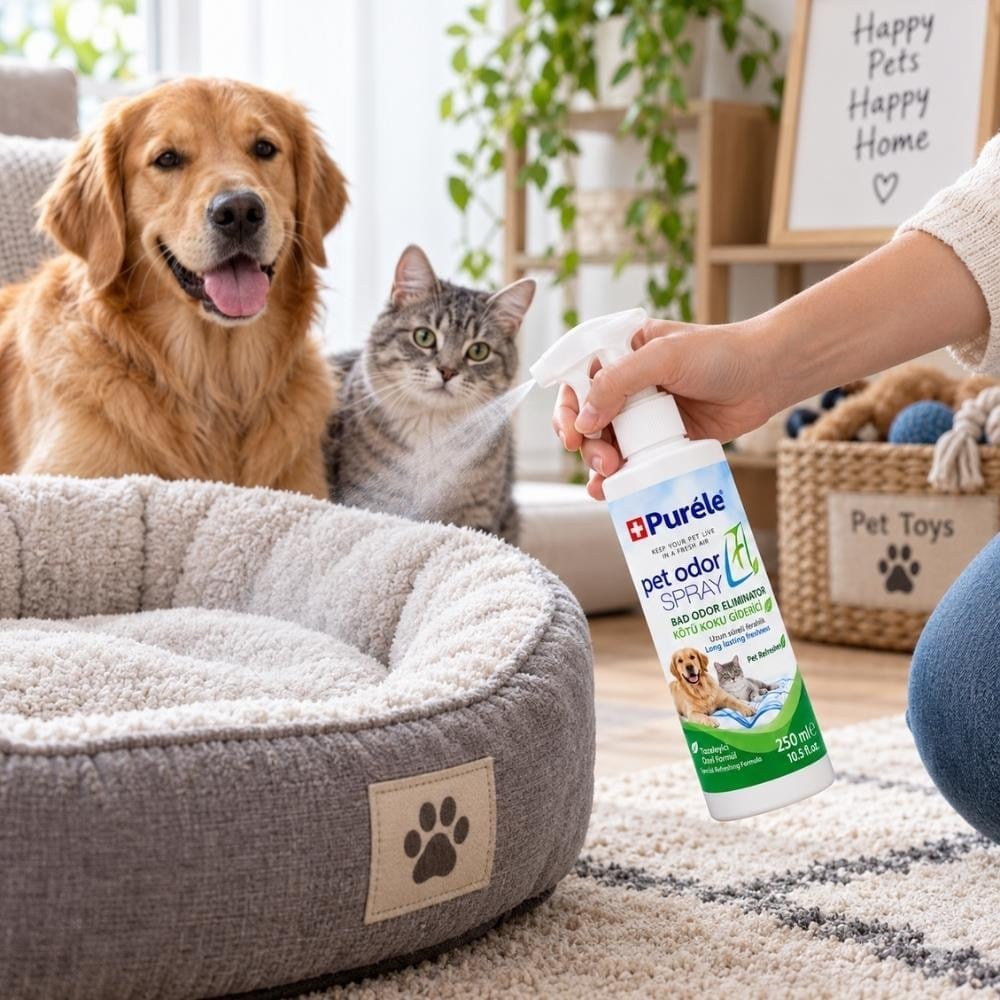 Purele Kedi ve Köpek Kötü Koku Giderici Sprey 250 mlPurele