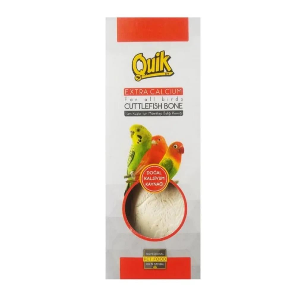 Quik Mürekkep Balığı Kemiği Gaga Taşı 15x6cm Quik