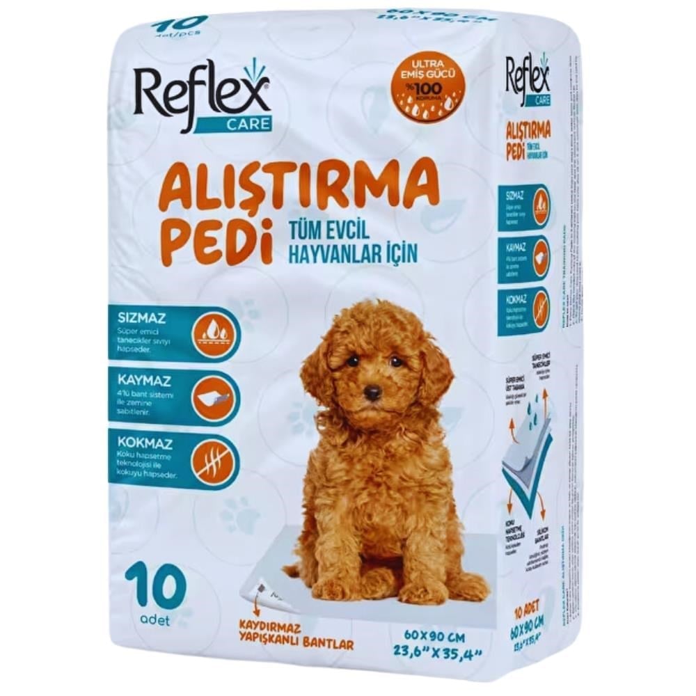 Reflex Care Kaydırmaz Köpek Alıştırma Pedi 60x90 cm 10'luReflex