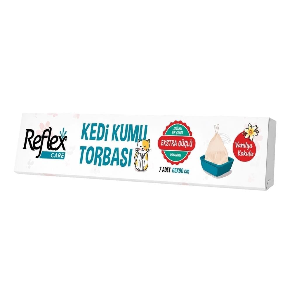 Reflex Care Vanilya Kokulu Kedi Kumu Torbası 82x50 cm 7'liReflex
