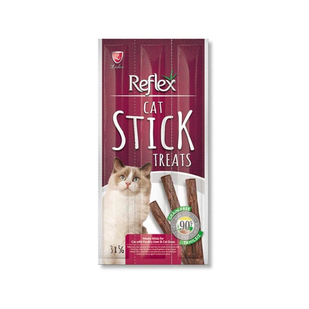 Reflex Ciğerli Stick Kedi Ödül Maması 3x5 grReflex