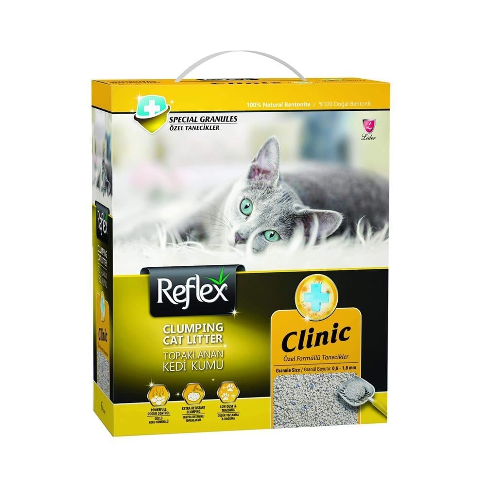 Reflex Clinic İdrar Yolu Hastalığı Önleyen Kedi Kumu 10 ltReflex
