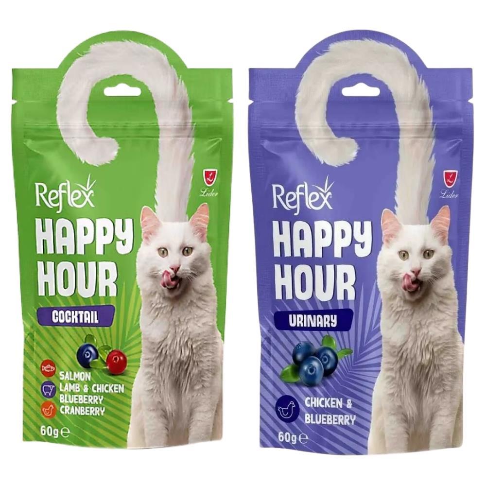 Reflex Happy Hour Kedi Ödül Maması 60 gr Karışık 2 AdetReflex