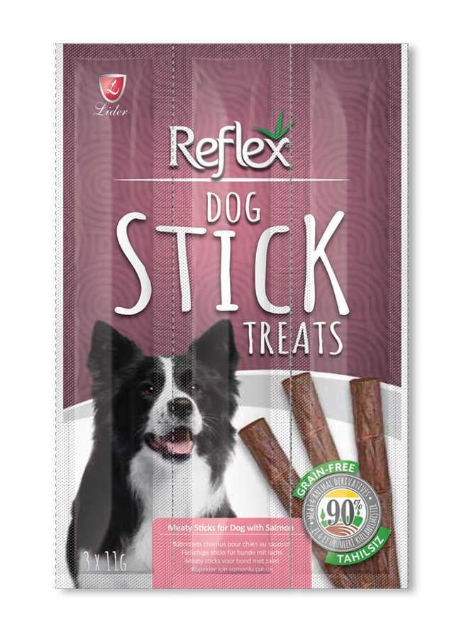 Reflex Köpek Ödül Stıcks Somon 3x11 GrReflex