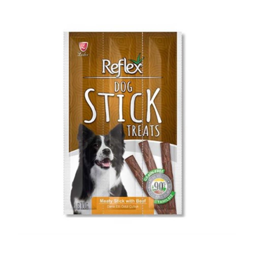 Reflex Köpekler için Biftekli Çubuk Ödül 3 lü 11 grReflex