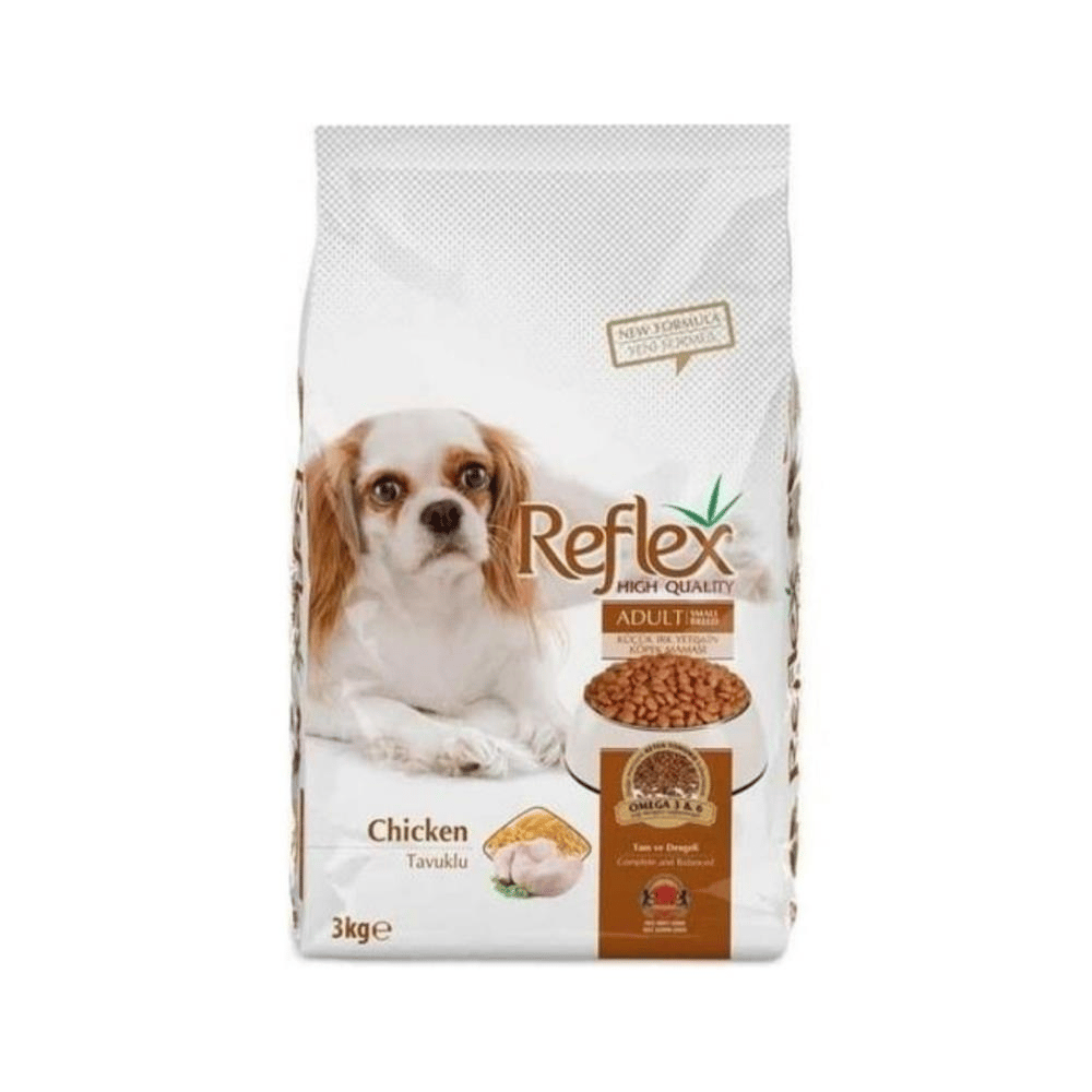 Reflex Küçük Irk Tavuklu Yetişkin Köpek Maması 3 kgReflex
