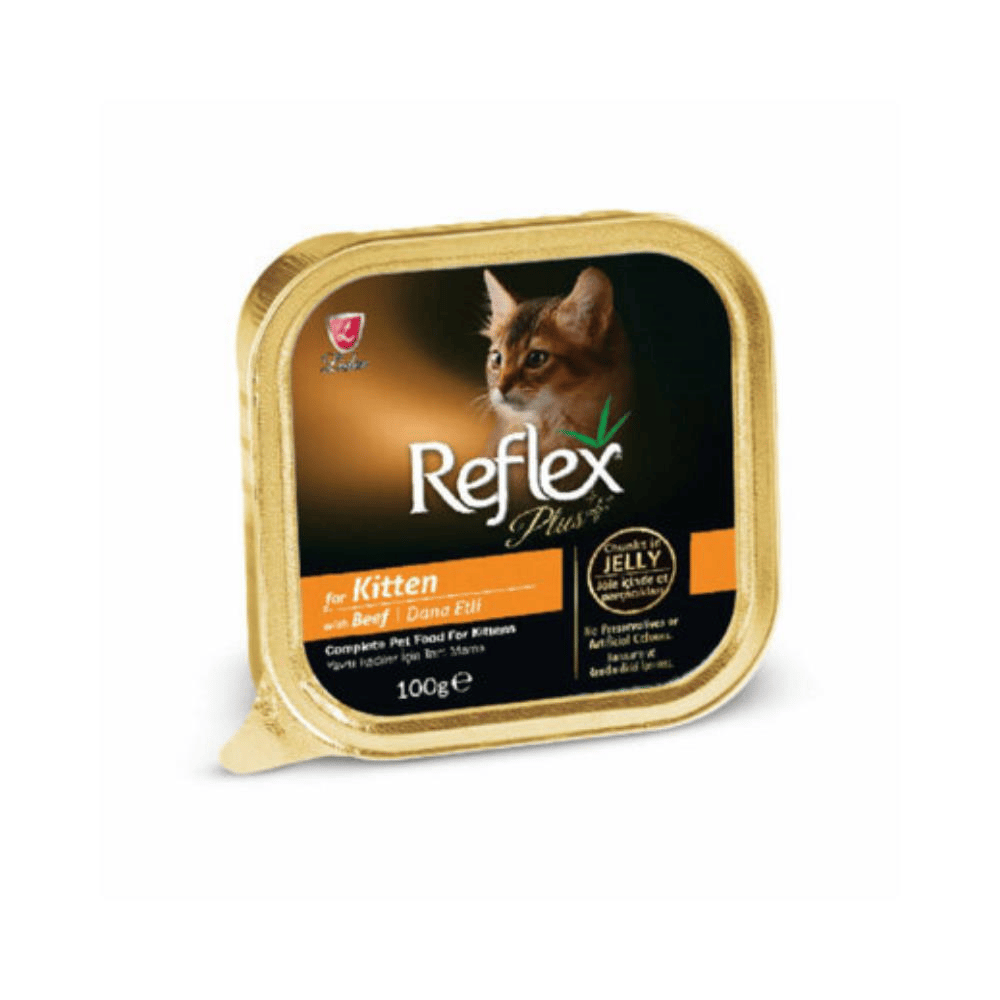 Reflex Plus Biftekli Yavru Kedi Konservesi 100 grReflex Plus