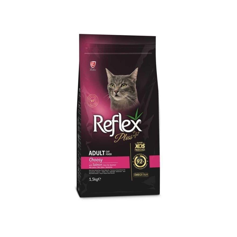 Reflex Plus Choosy Somonlu Seçici Kedi Maması 1,5 kgReflex Plus