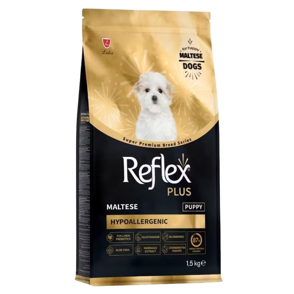 Reflex Plus Hipoalerjenik Maltese Yavru Köpek Maması 1,5 kgReflex Plus