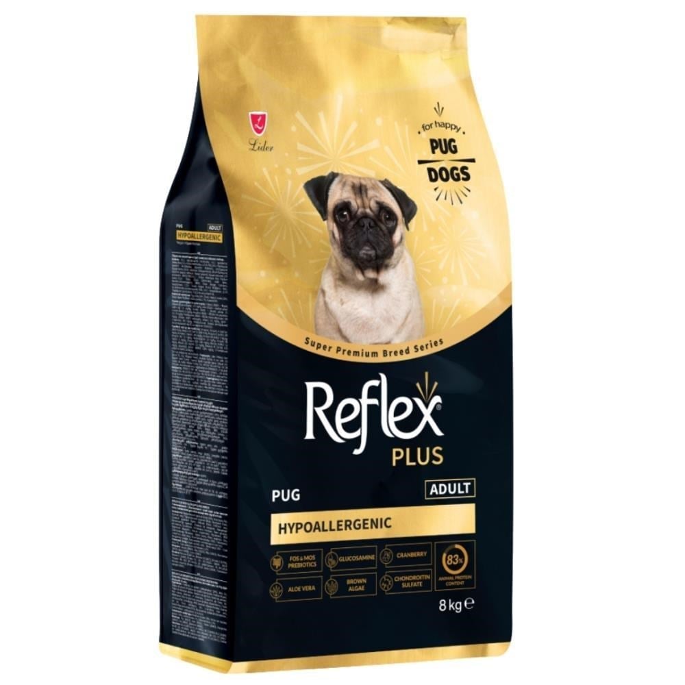 Reflex Plus Hipoalerjenik Pug Yetişkin Köpek Maması 8 kgReflex Plus