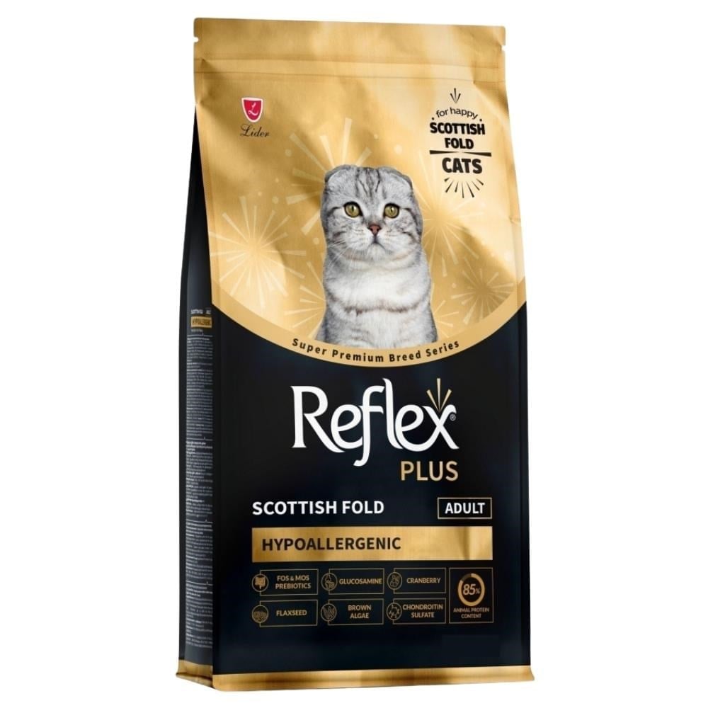 Reflex Plus Hipoalerjenik Scottish Fold Yetişkin Kedi Maması 8 kgReflex Plus