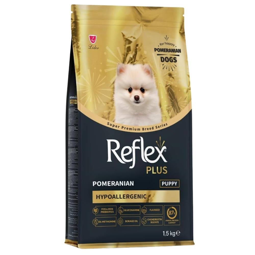 Reflex Plus Pomeranian Hypoallergenic Tavuklu Yavru Köpek Maması 1,5 kgReflex Plus