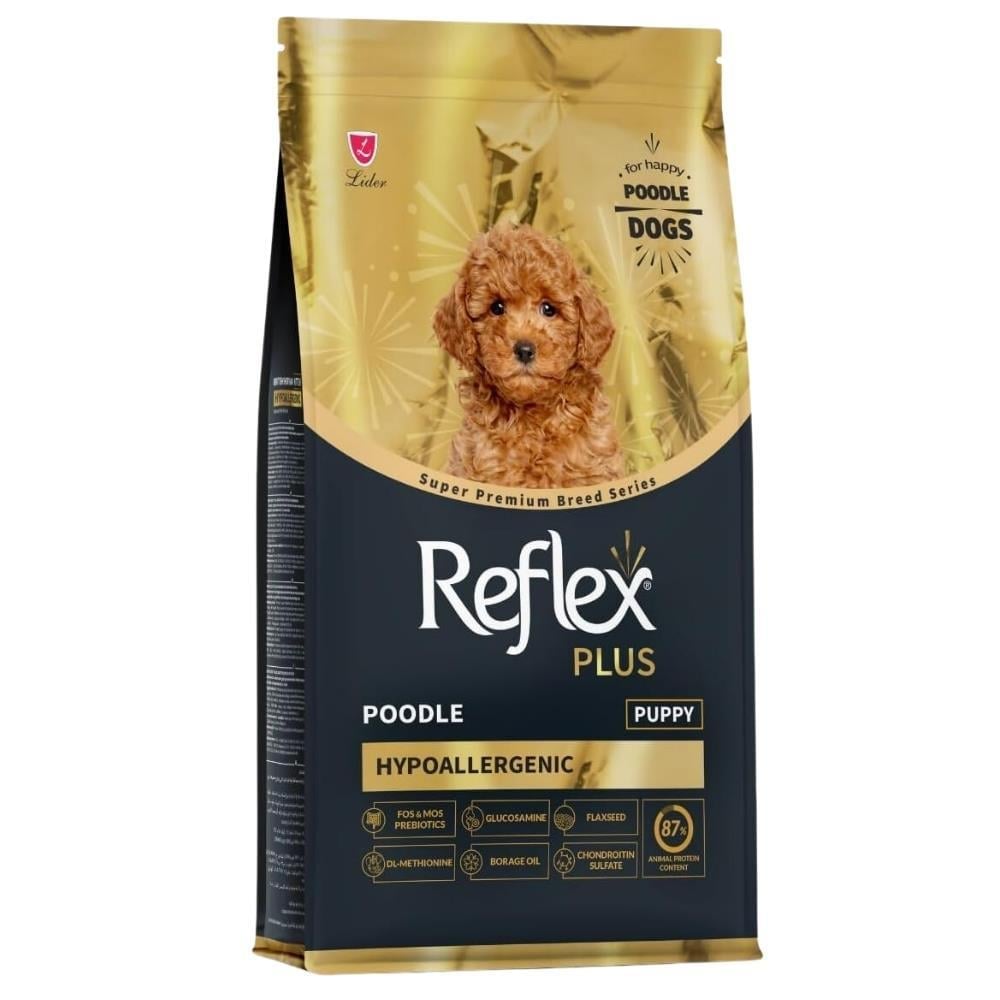 Reflex Plus Poodle Hypoallergenic Tavuklu Yavru Köpek Maması 1,5 kgReflex Plus