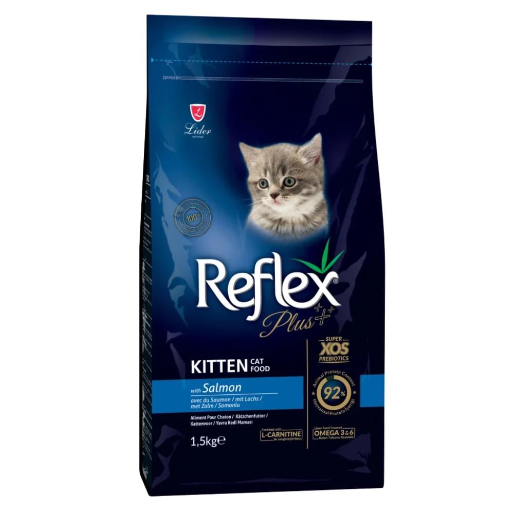 Reflex Plus Somonlu ve Pirinçli Yavru Kedi Maması 1,5 kgReflex Plus