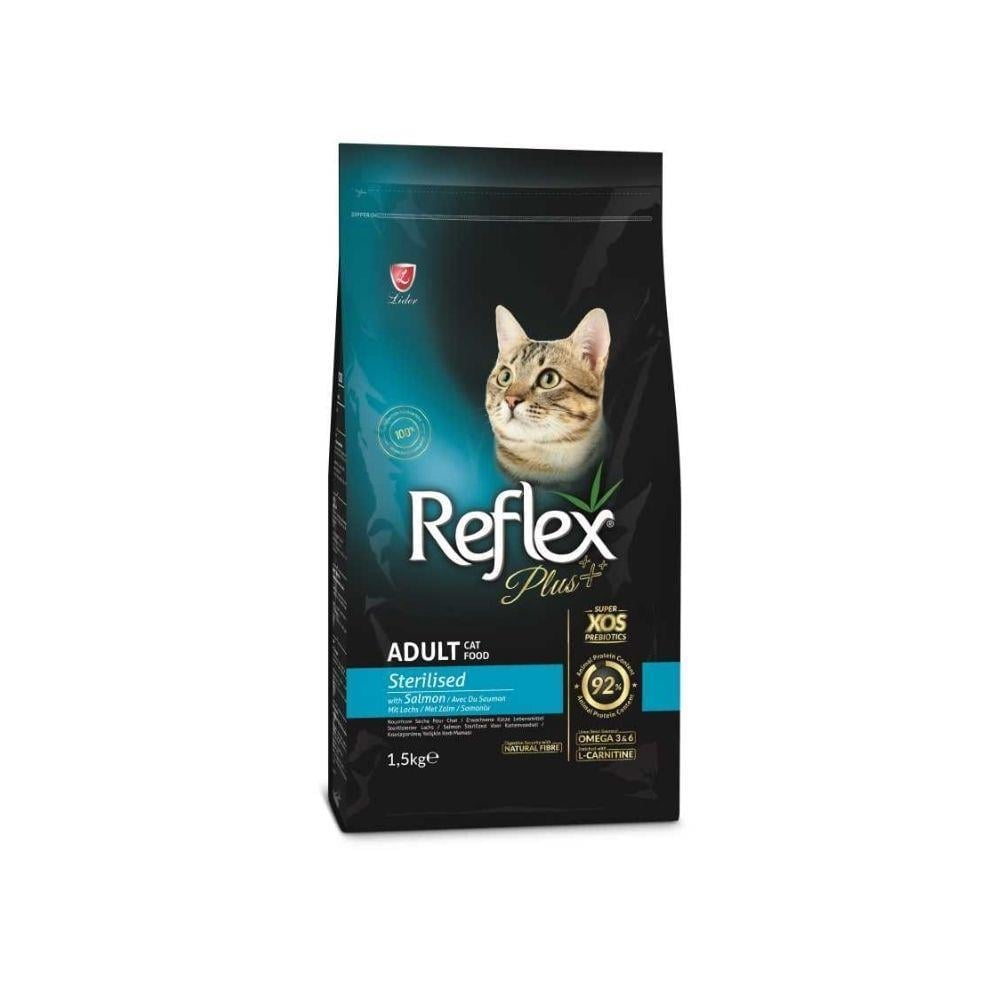 Reflex Plus Somonlu Yetişkin Kısırlaştırılmış Kedi Maması 1,5 kgReflex Plus