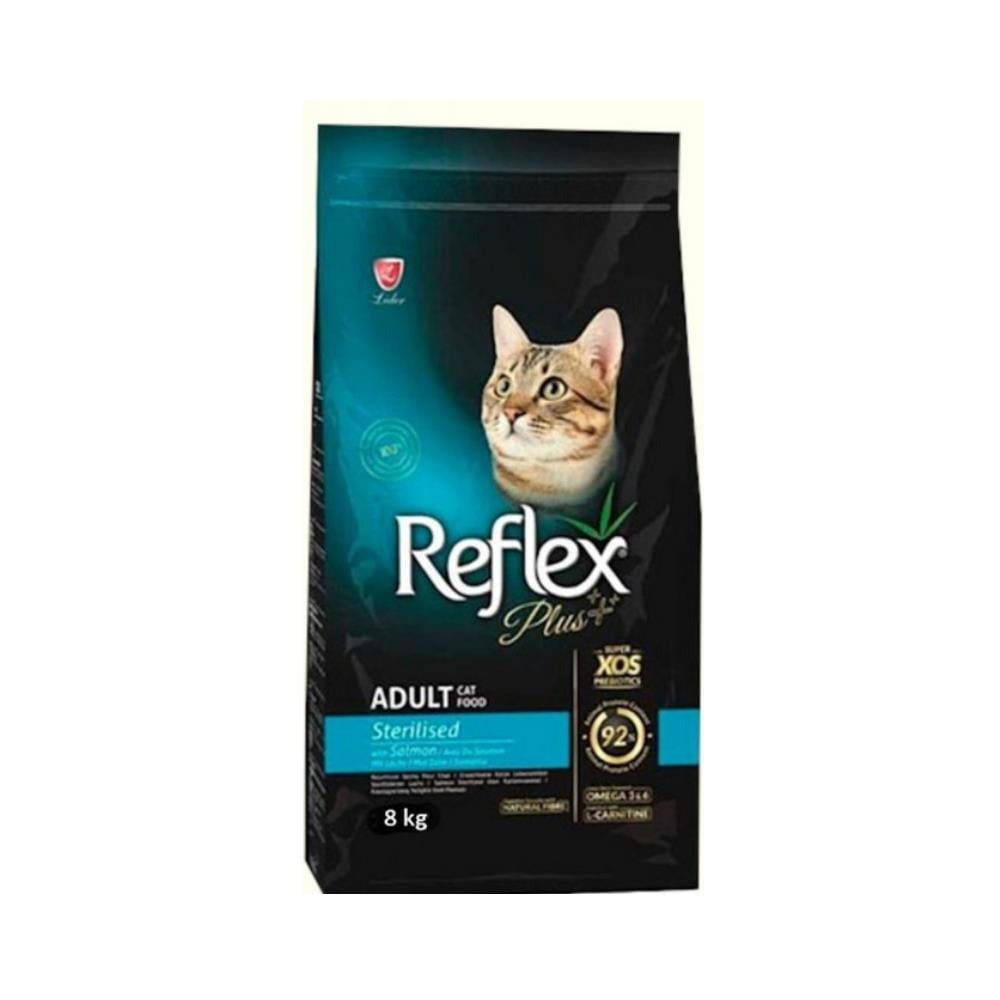 Reflex Plus Sterilised Kısırlaştırılmış Somonlu Kedi Maması 8 kgReflex Plus