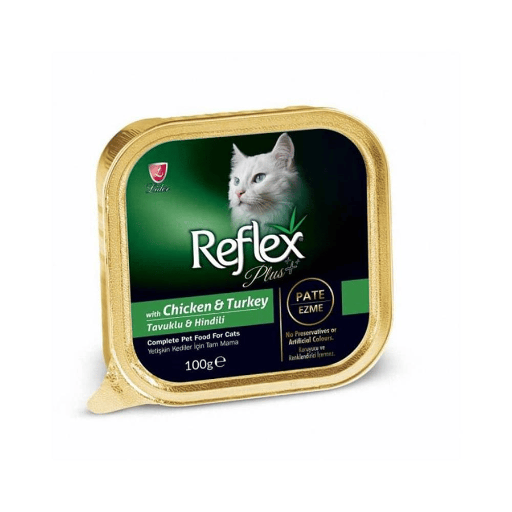 Reflex Plus Tavuklu Hindili Kedi Konservesi 100 grReflex Plus