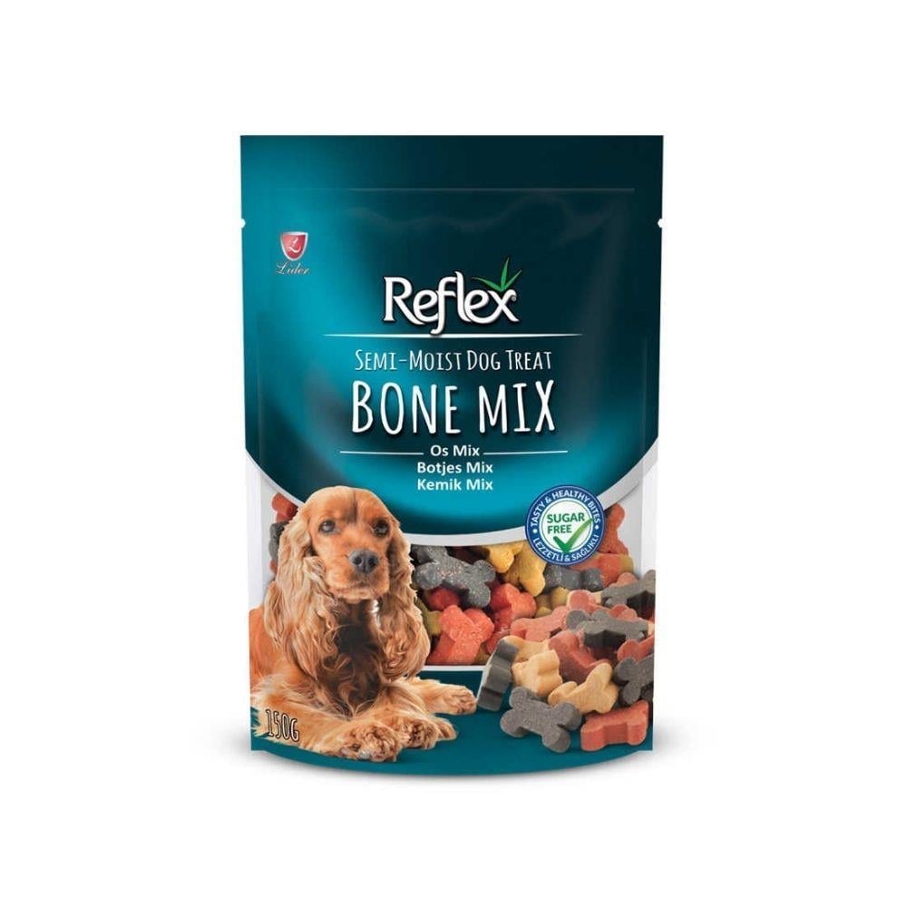 Reflex Semi-Moist Kemik Mix Köpek Ödül Maması 150 grReflex