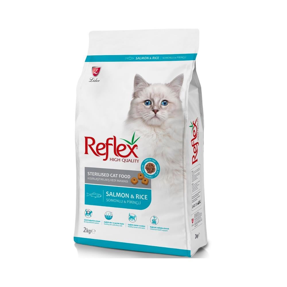 Reflex Somonlu Pirinçli Kısır Kedi Maması 2 kgReflex