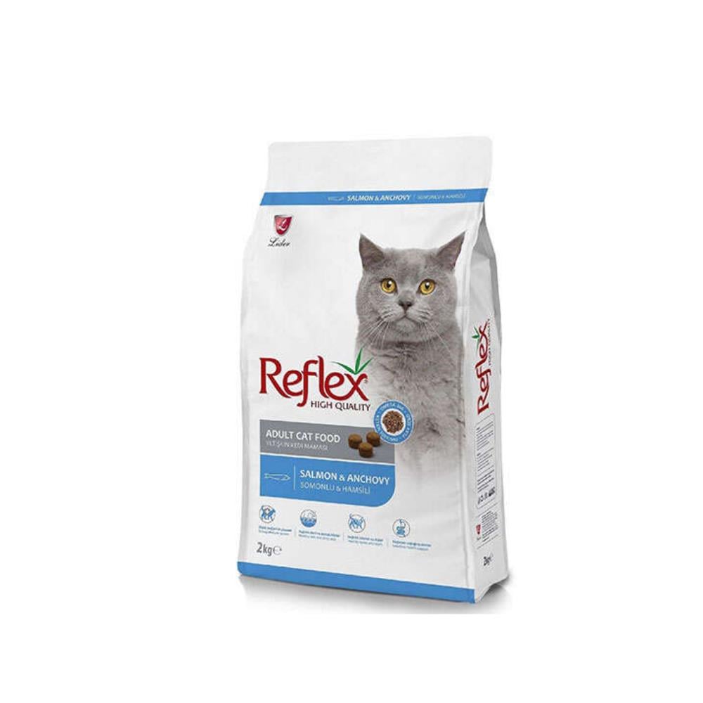 Reflex Somonlu ve Hamsili Yetişkin Kedi Maması 2 kgReflex