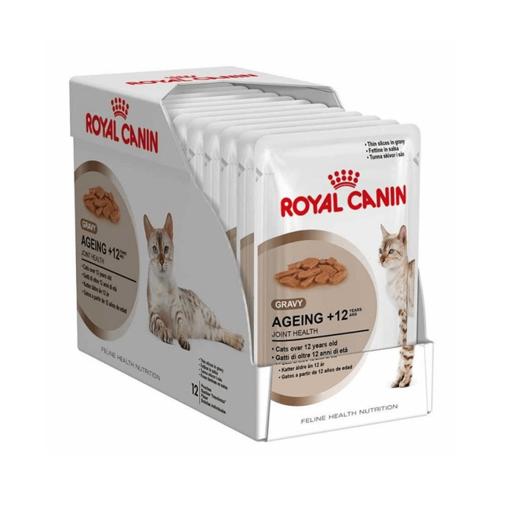 Royal Canin Ageing +12 Gravy Yaşlı Kedi Konservesi 85 gr 12 AdetRoyal Canin