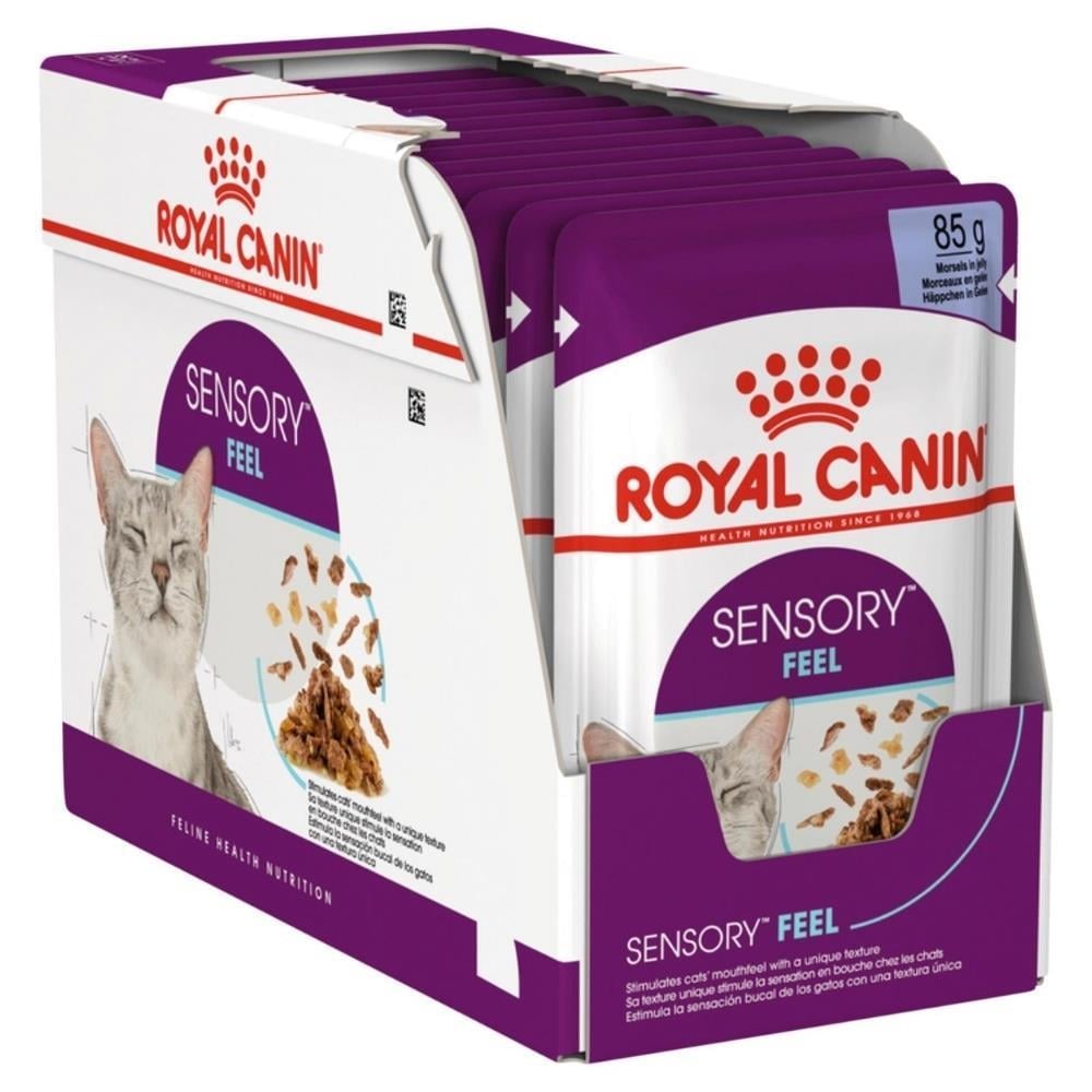 Royal Canin Sensory Feel Yetişkin Kedi Yaş Maması 85 gr 12 AdetRoyal Canin