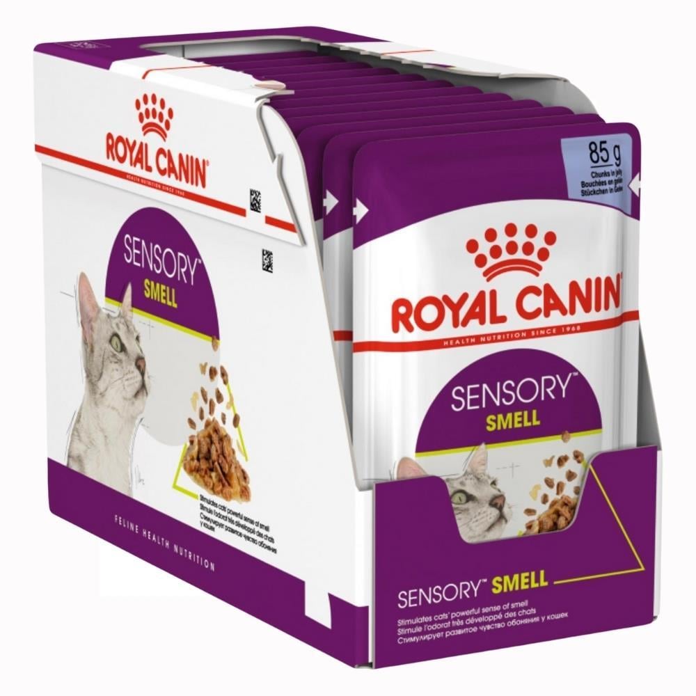 Royal Canin Sensory Smell Gravy Yetişkin Kedi Yaş Maması 85 gr 12 AdetRoyal Canin