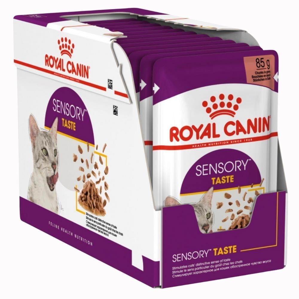 Royal Canin Sensory Taste Gravy Yetişkin Kedi Yaş Maması 85 gr 12 AdetRoyal Canin