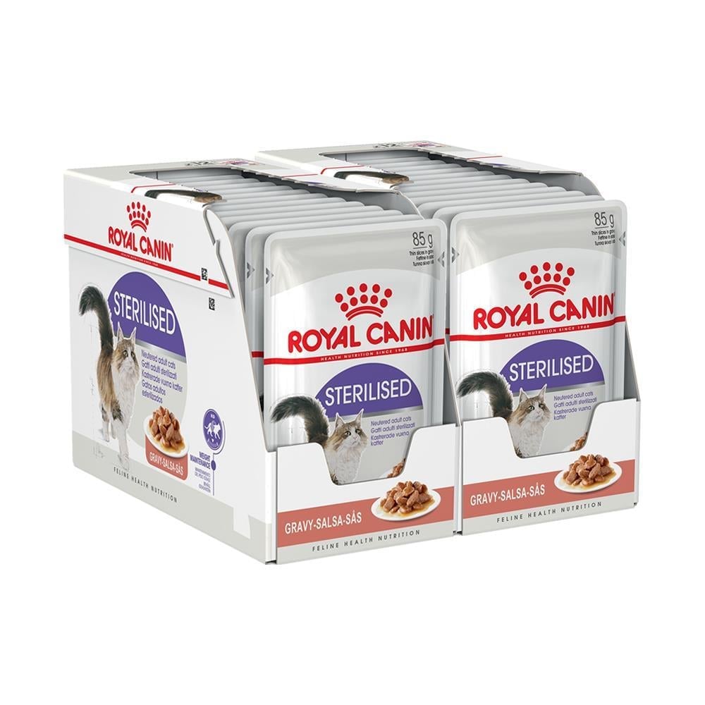 Royal Canin Sterilised Gravy Kısırlaştırılmış Kedi Yaş Maması 85 gr 24 AdetRoyal Canin