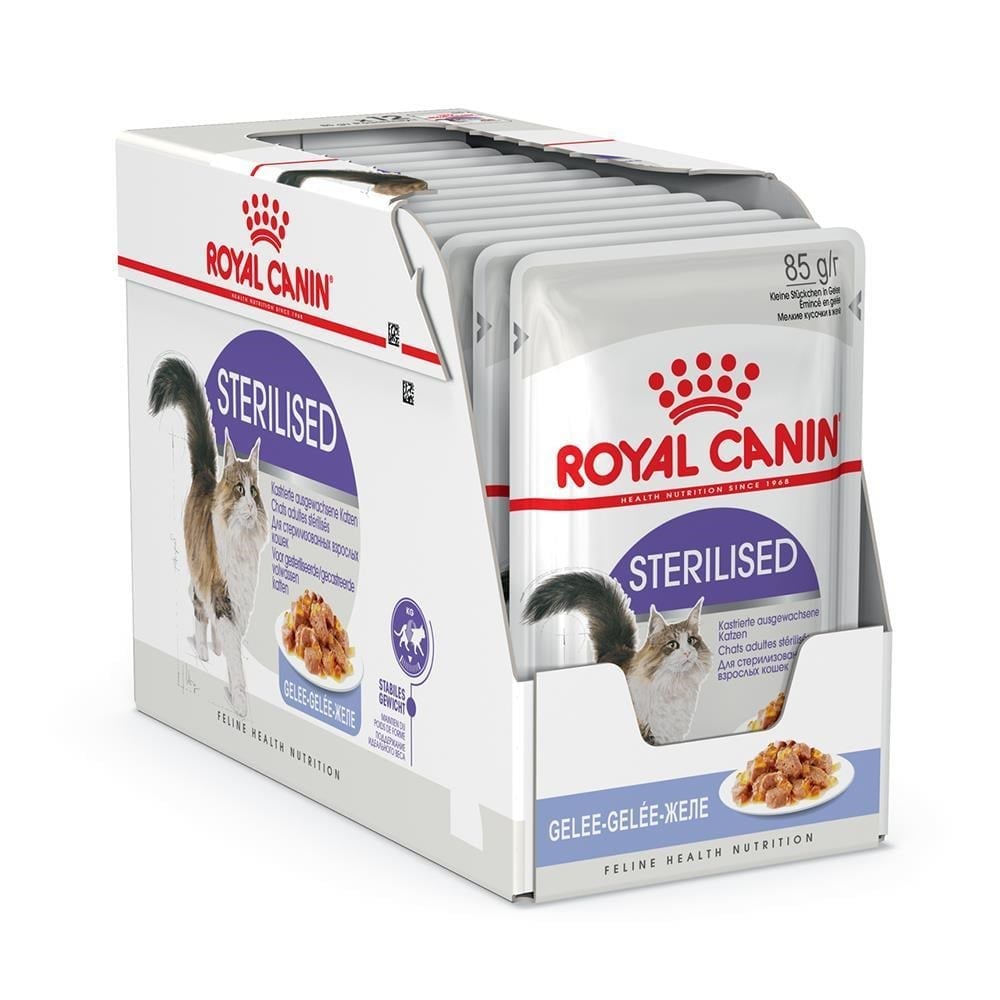 Royal Canin Sterilised Jelly Kısır Kedi Maması 85 gr 12 AdetRoyal Canin