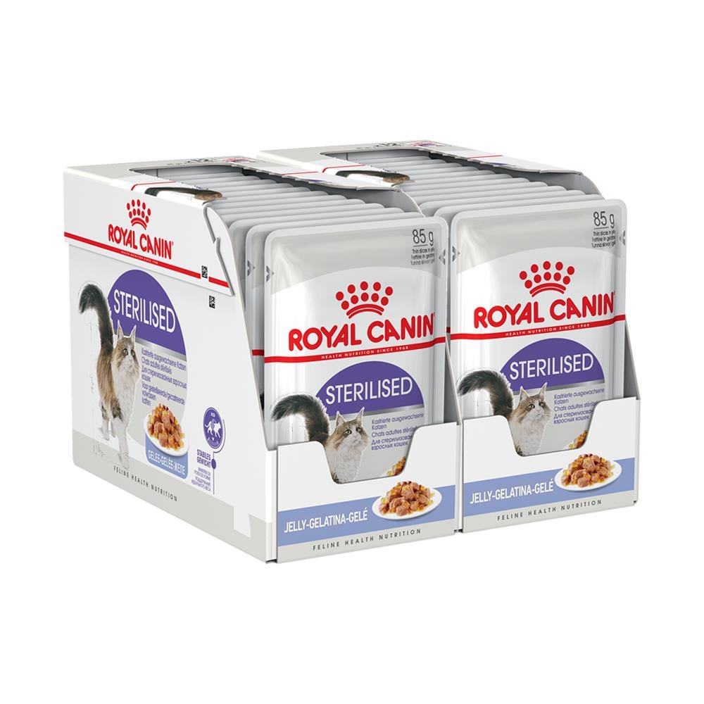 Royal Canin Sterilised Jelly Kısırlaştırılmış Kedi Yaş Maması 85 gr 24 AdetRoyal Canin