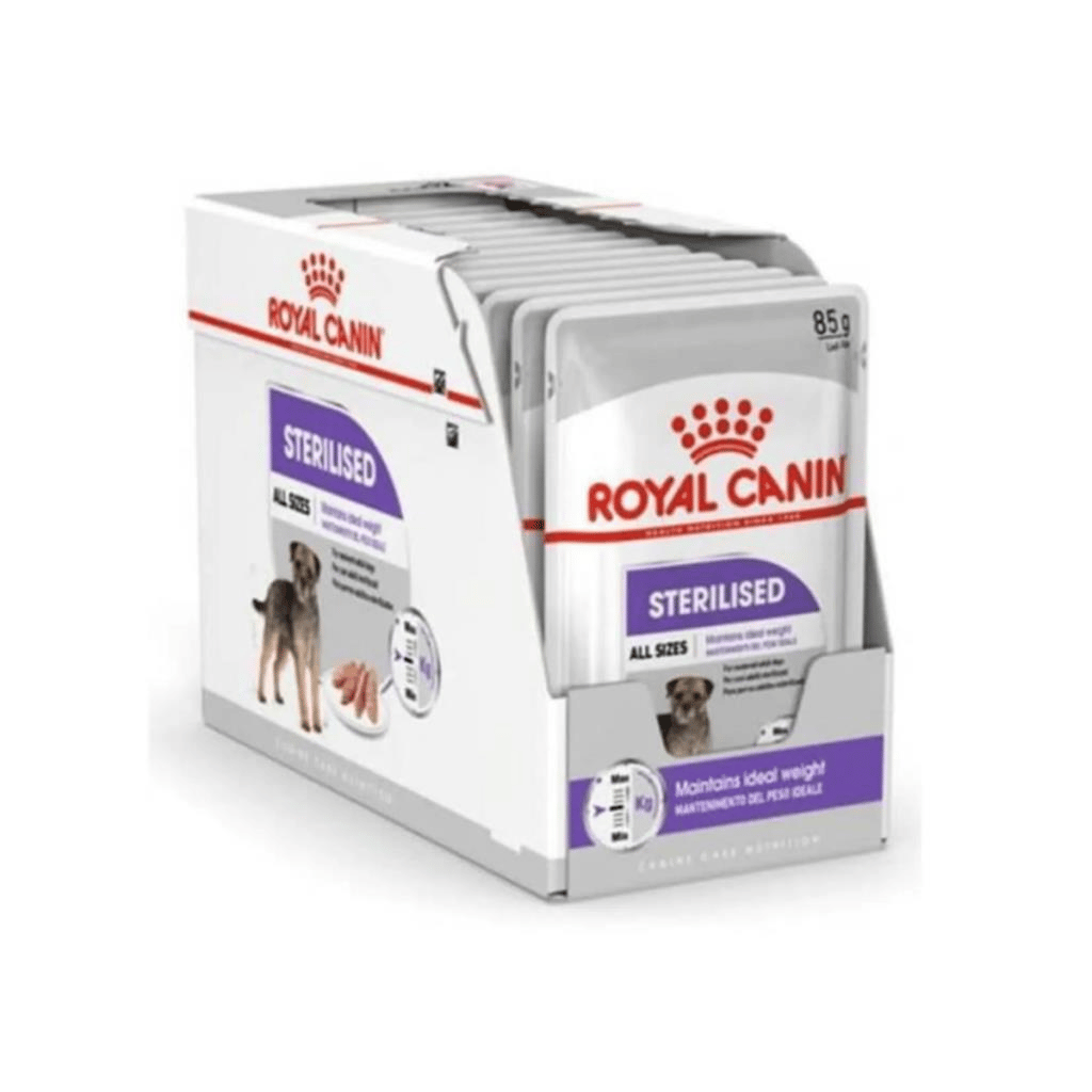 Royal Canin Sterilised Pouch Köpek Yaş Maması 85 gr 12 AdetRoyal Canin