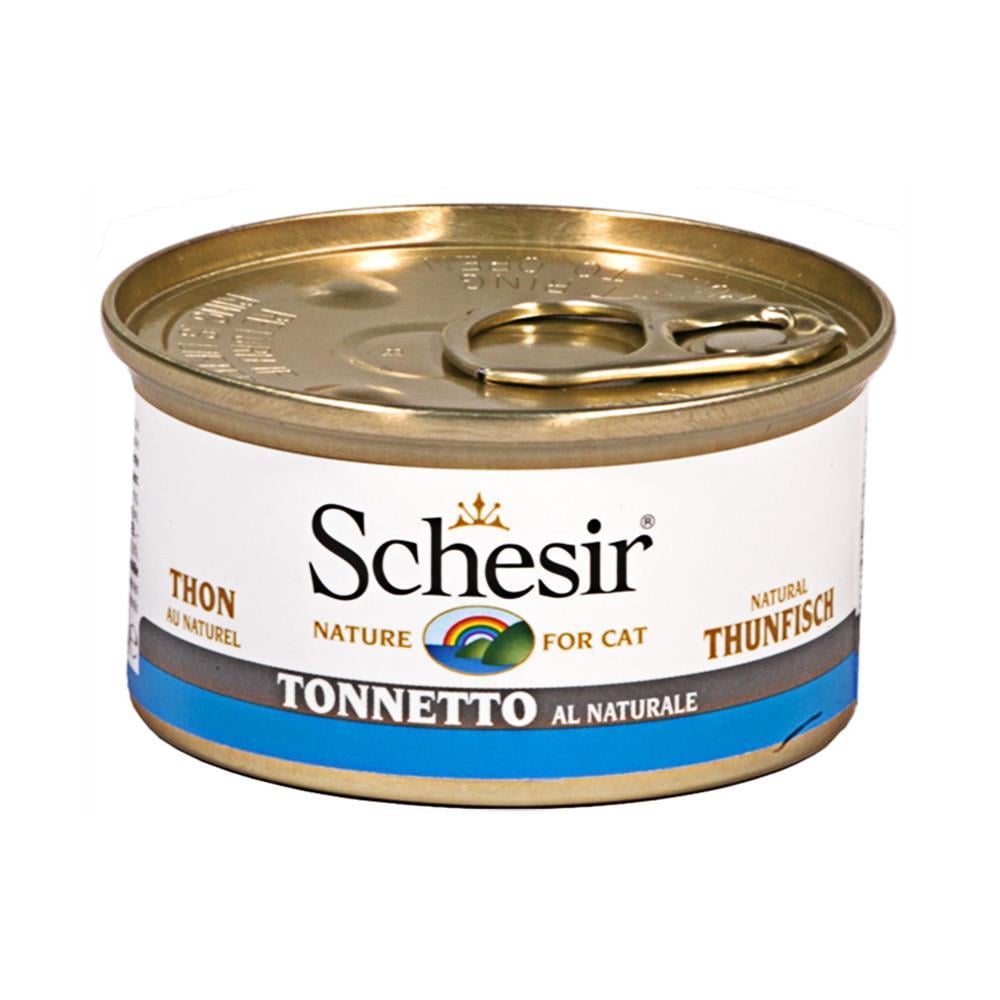 Schesir Ton Balıklı ve Somonlu Kedi Konservesi 70 grSchesir