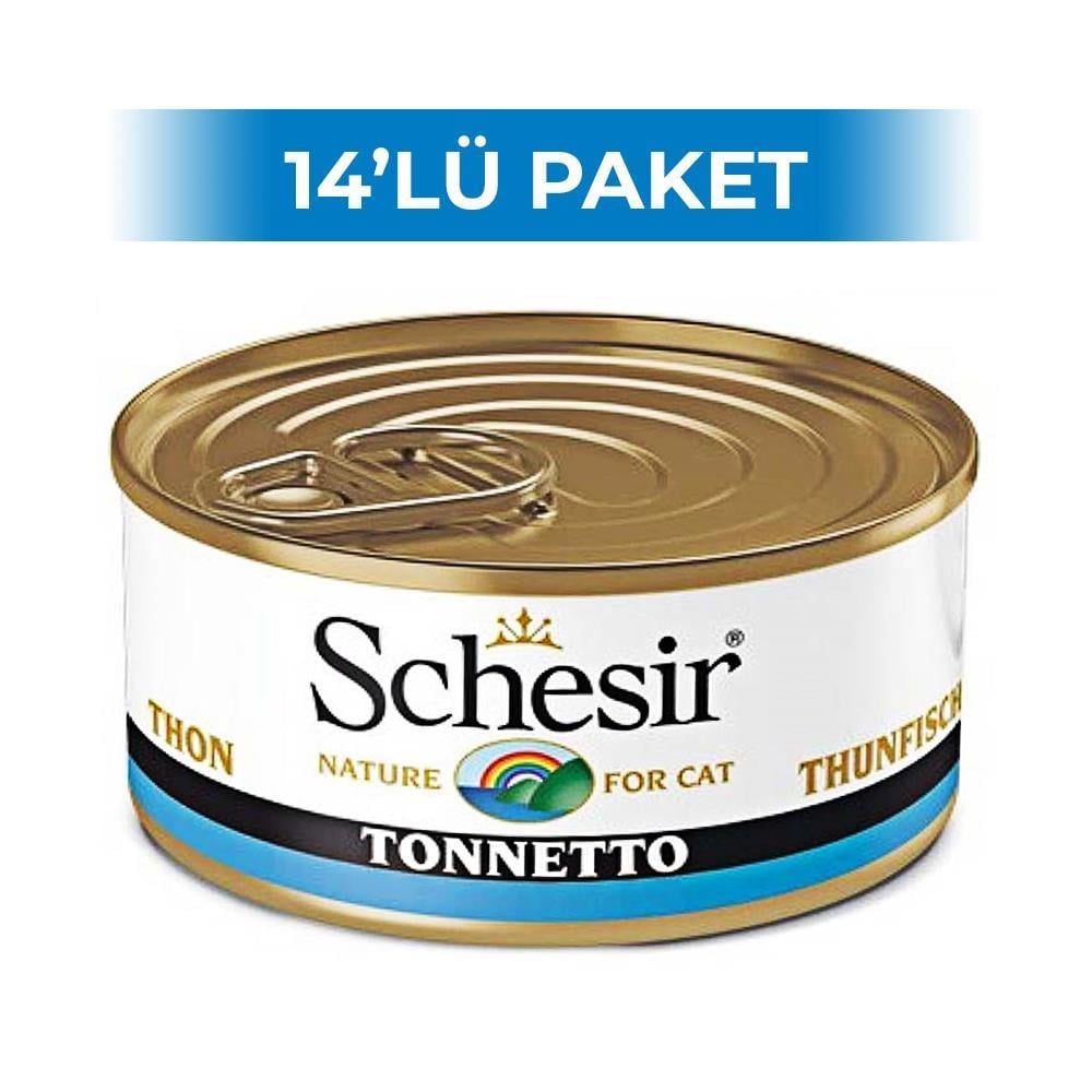 Schesir Ton Balıklı Yetişkin Kedi Konservesi 70 gr 14 AdetSchesir