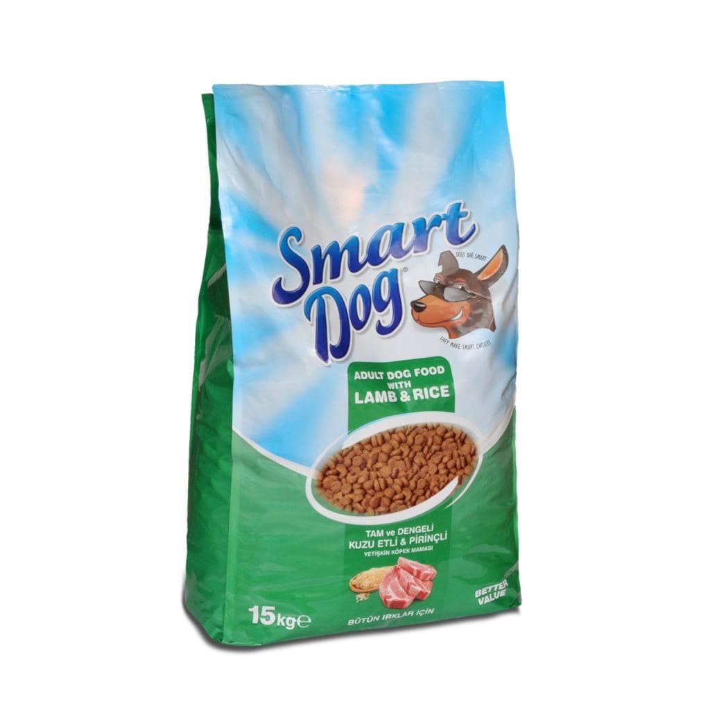 Smart Dog Kuzu Etli ve Pirinçli Yetişkin Kuru Köpek Maması 15 kgDiğer