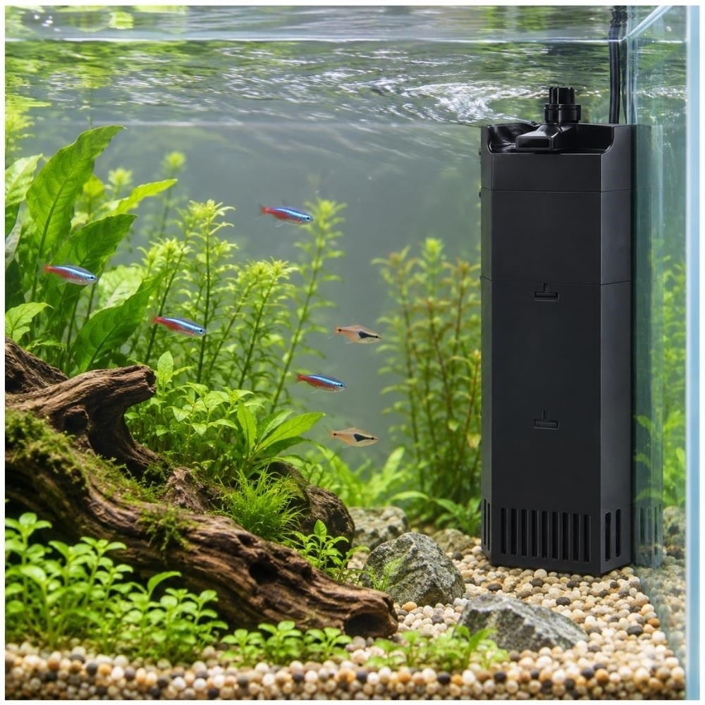 Sobo Akvaryum Köşe İç Filtresi 500 litre/saat 5 WattSOBO