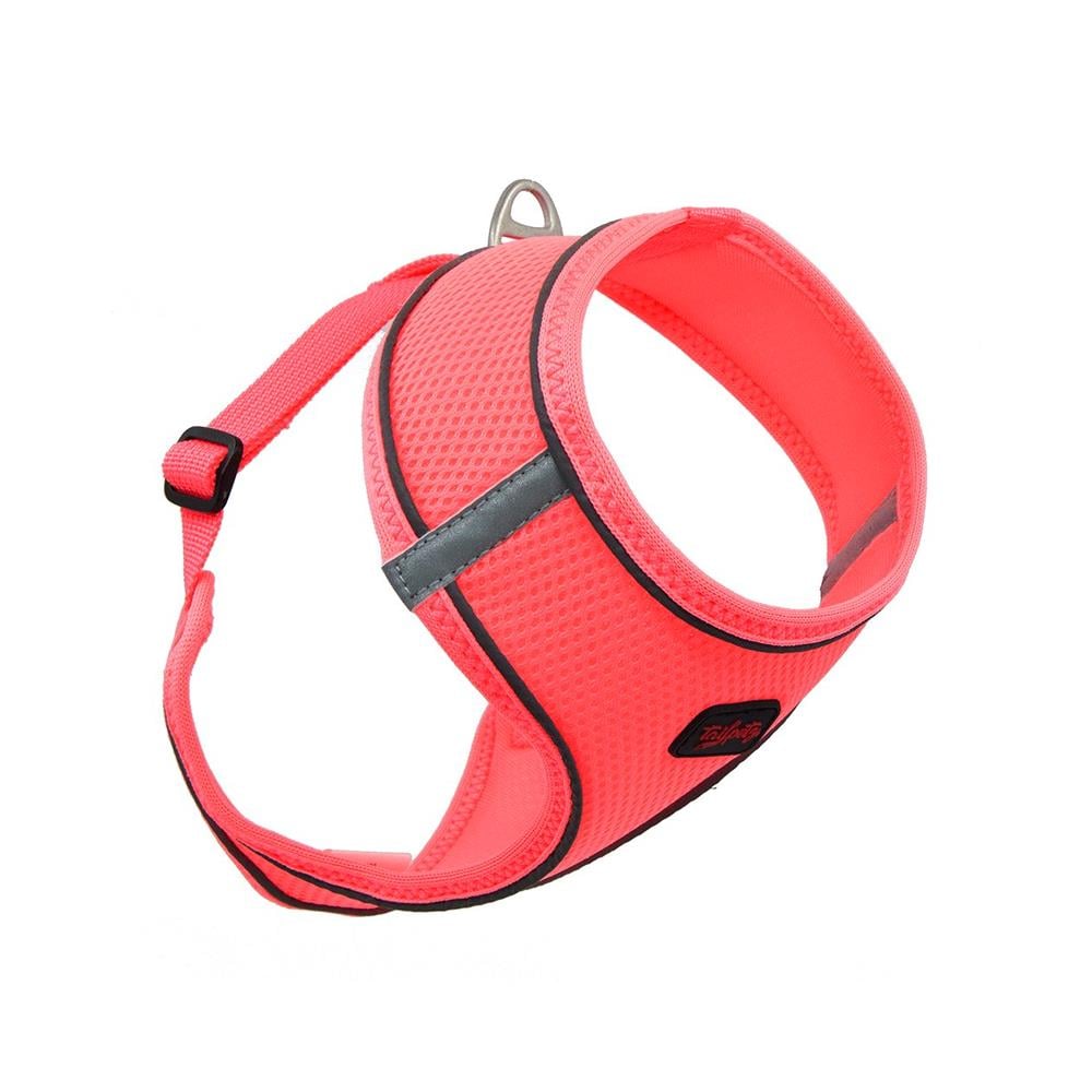 Tailpetz  Step-in Neon Pembe Göğüs TasmasıTailpetz