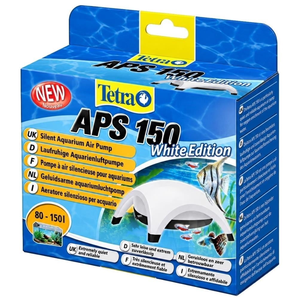 Tetra APS 150 Sessiz Tek Çıkışlı Akvaryum Hava Motoru 150 litre/saatTetra