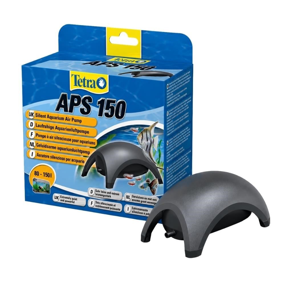 Tetra APS 150 Tek Çıkışlı Akvaryum Hava Motoru Siyah 150L/STetra