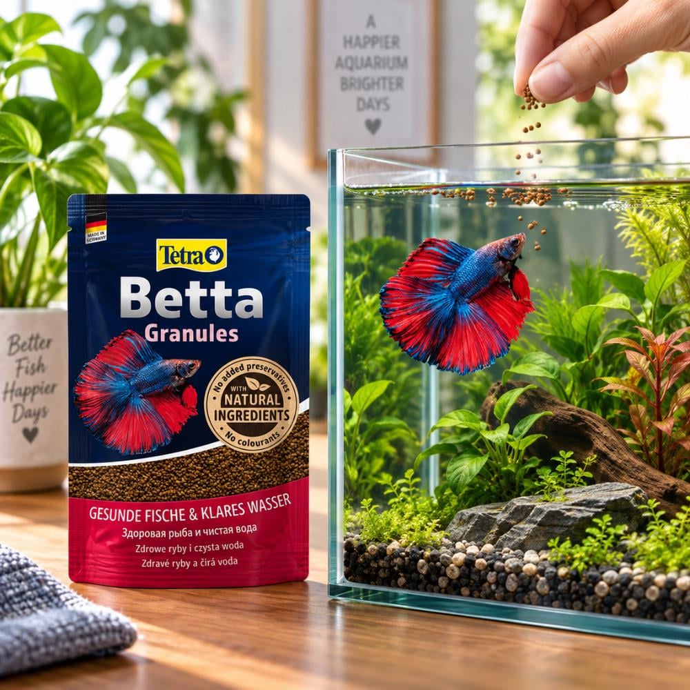 Tetra Betta Granules Betta Balık Yemi 5 grTetra
