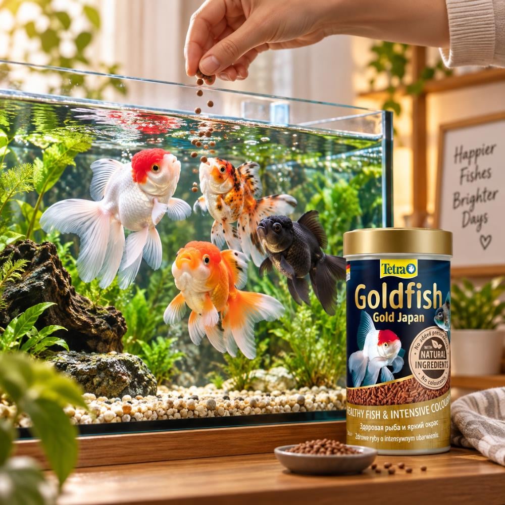 Tetra Goldfish Gold Japan Japon Balığı Yemi 250 ml 145 grTetra