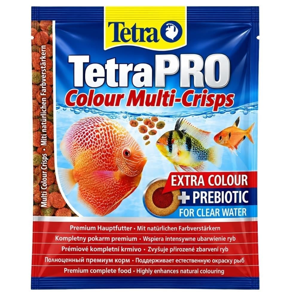 Tetra Pro Colour Renklendirici Tropikal Balık Cips Yemi 12 grTetra
