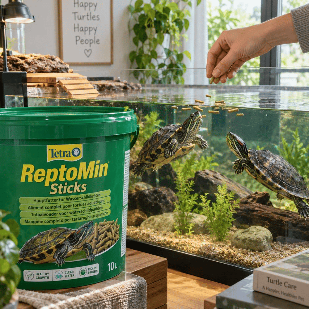 Tetra ReptoMin Sticks Su Kaplumbağası Yemi 10 L 2,8 kgTetra