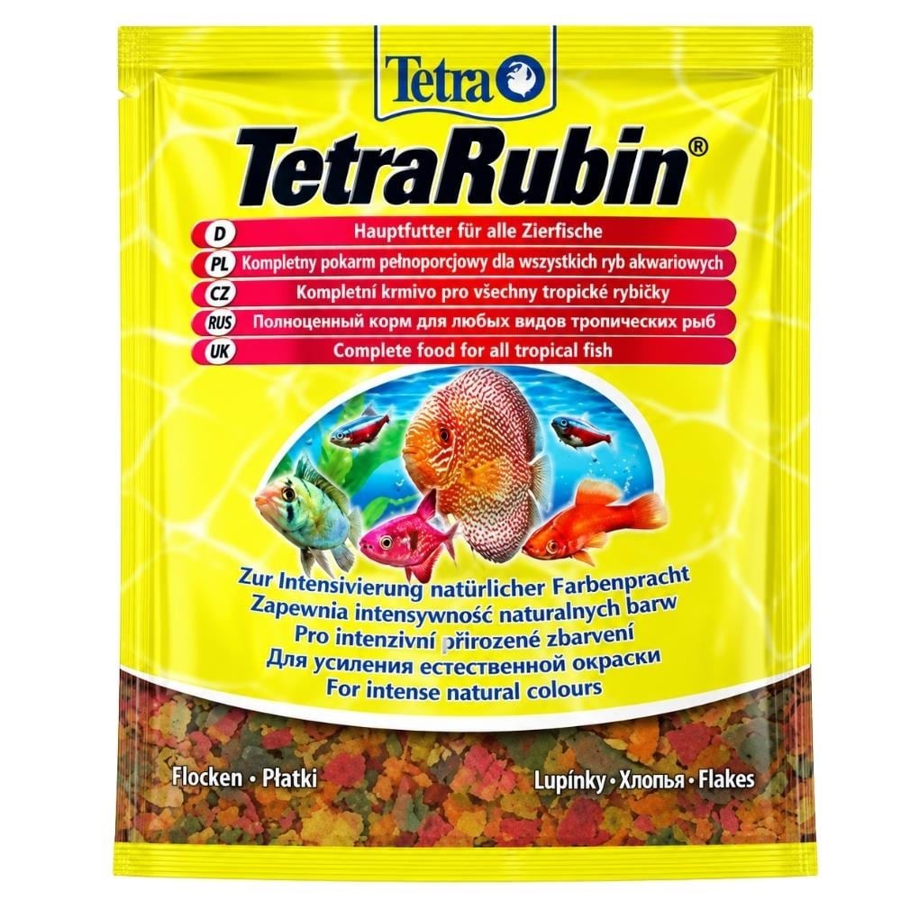 Tetra Rubin Renk Canlandırıcı Tropikal Balık Yemi 12 grTetra