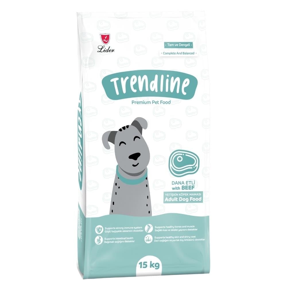 Trendline Biftekli Yetişkin Köpek Maması 15 kgTrendline